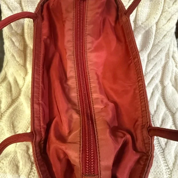 Prada Nylon Red Tote Bag with COA - Picture 11 of 12
